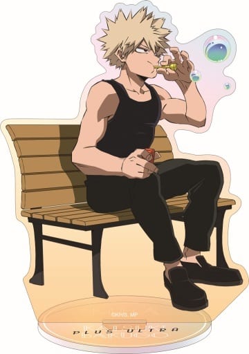 My Hero Academia Katsuki Bakugo Soap Bubbles Acrylic Stand Acrylic Stands [USED]