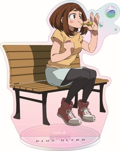 My Hero Academia Ochaco Uraraka Soap Bubbles Acrylic Stand Acrylic Stands [USED]