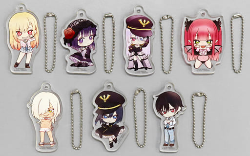 Marin Kitagawa, etc. My Dress-Up Darling Acrylic Charms All 7 Types Set Charm [USED]