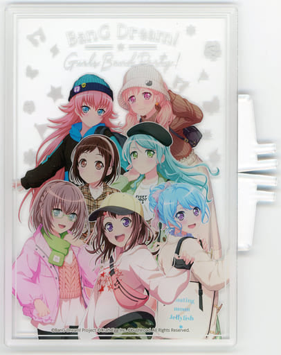 Kanon Matsubara, etc. BanG Dream! Girls Band Party! Plate Acrylic Stand Wego Ver. Wego 5th Edition Exclusive Acrylic Stand [USED]