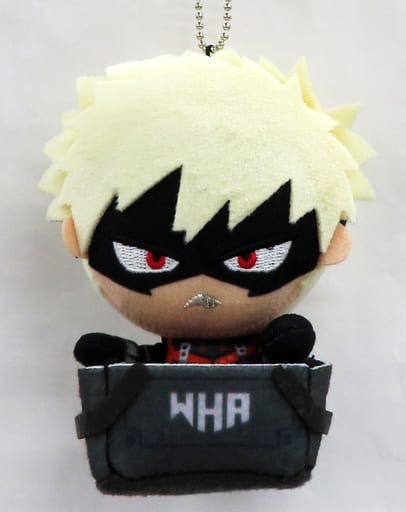 My Hero Academia: World Heroes' Mission Katsuki Bakugo Kagokore Plush Keychain Keychains [USED]