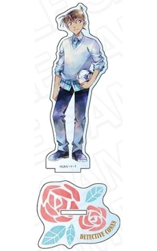 Shinichi Kudo Flower Ver. Detective Conan Pale Tone Series Acrylic Figure Acrylic Stand [USED]