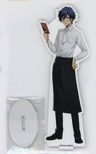Revelations: Persona Protagonist Big Acrylic Stand Sega Collaboration Cafe Persona 25th Anniversary Early Phase Exclusive Acrylic Stands [USED]