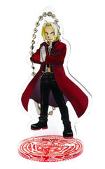 Edward Elric Fullmetal Alchemist Trading Acrylic Stand Key Chain Cafe 2019 in Anipara Cafe Limited Key Chain [USED]