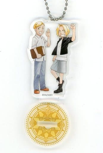 Ed Al Boy Fullmetal Alchemist Trading Acrylic Stand Key Chain Cafe 2019 in Anipara Cafe Limited Key Chain [USED]