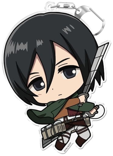 Mikasa Ackerman Attack on Titan Big Acrylic Key Chain Vol.2 Key Chain [USED]