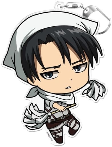 Levi Ackerman B Attack on Titan Big Acrylic Key Chain Vol.2 Key Chain [USED]