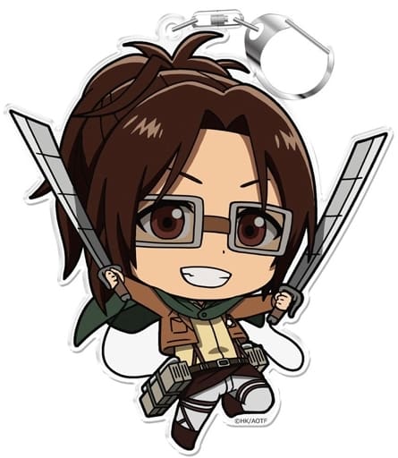 Hange Zoe Attack on Titan Big Acrylic Key Chain Vol.2 Key Chain [USED]