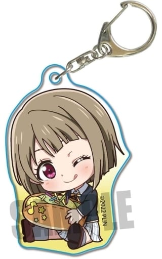 Kasumi Nakasu Coppepan Ver. Love Live! Nijigasaki High School Idol Club Gyugyutto Acrylic Key Chain Key Ring [USED]