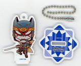 Origami Cyclone Tiger & Bunny Trading Acrylic Stand Key Chain Vol.2 Collaboration Cafe Powered By Animax Cafe+ Limited Key Chain [USED]