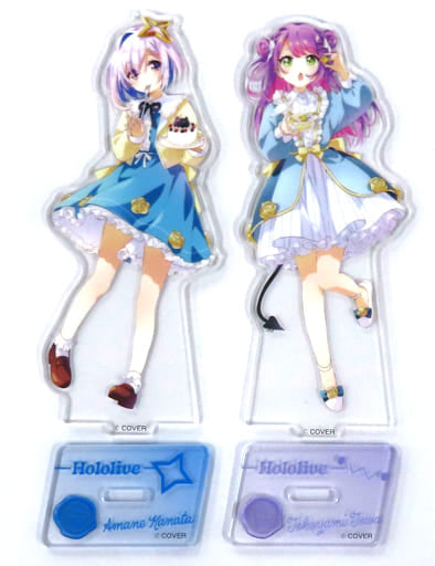 Kanata Amane Tokoyami Towa VTuber Hololive Acrylic Stand Set C FamilyMart Vol.7 Exclusive Acrylic Stands [USED]