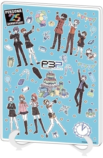 Persona 3 Portable Protagonist & Others 1 Graph Art Design Acrylic Art Board A5 Size Acrylic Stands [USED]