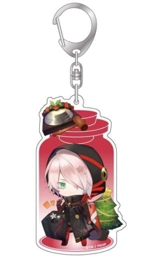 Saber/Karna Santa Fate/Grand Order Charatoria Acrylic Keychain Key Chain [USED]