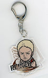 Reiner Braun Attack on Titan Deformed Character Acrylic Key Chain Vol.3 cookpadLive Cafe Giant Festival Vol.3 Limited Key Chain [USED]