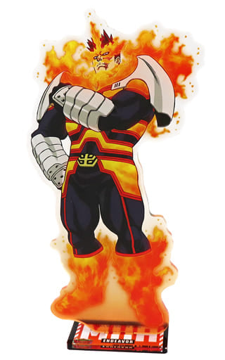My Hero Academia Endevor Acrylic Plate with Stand ULTRA IMPACT Vol.2 Acrylic Stands [USED]