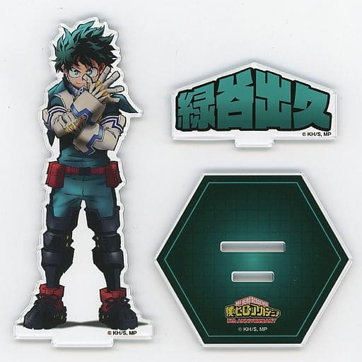 My Hero Academia Izuku Midoriya Acrylic Stand 5th Anniversary Plus Ultra Square Limited Acrylic Stands [USED]