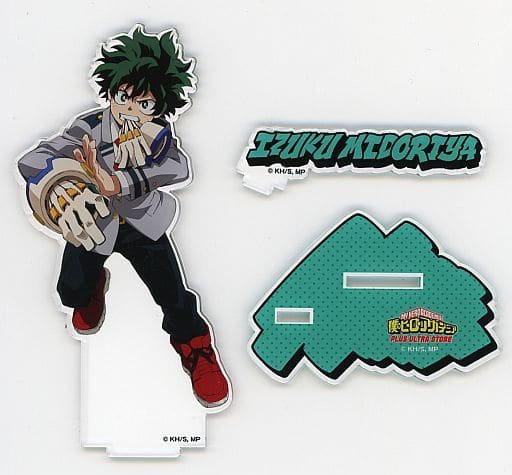 My Hero Academia Izuku Midoriya PLSQ Acrylic Stand Uniform Plus Ultra Square Limited Acrylic Stands [USED]