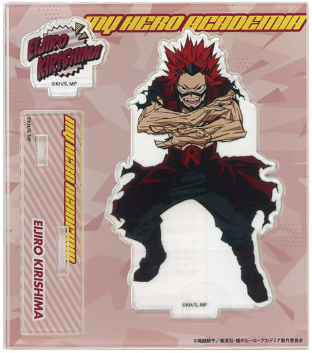 My Hero Academia Eijirou Kirishima Acrylic Stand Action Plus Ultra Square Limited Acrylic Stands [USED]