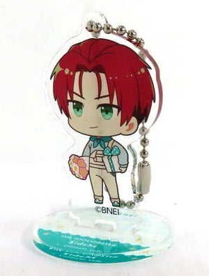 Eishin Mayumi THE IDOLM@STER SideM Trading Acrylic Stand Key Chain Happy Birthday! Ver. animatecafe M Fes 2022 Limited Key Chain [USED]