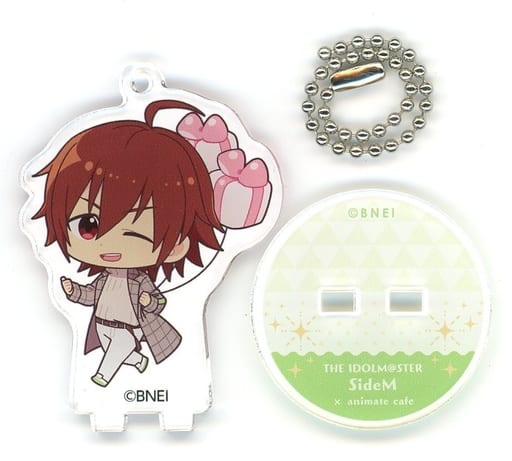 Toma Amagase THE IDOLM@STER SideM Trading Acrylic Stand Key Chain Happy Birthday! Ver. animatecafe M Fes 2022 Limited Key Chain [USED]