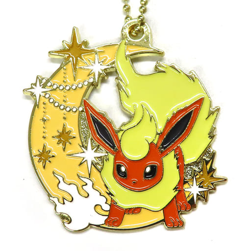 Flareon Pokemon Ichiban Kuji Eievui & Starlight Night Metal Charm Prize H Charm [USED]