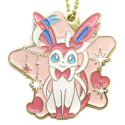 Sylveon Pokemon Ichiban Kuji Eievui & Starlight Night Metal Charm Prize H Charm [USED]