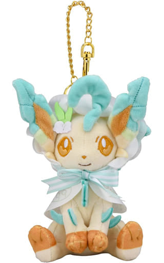 Leafeon Pokemon Mascot Pokemon Photogenique Easter 2022 Pokemon Center Limited Key Chain [USED]