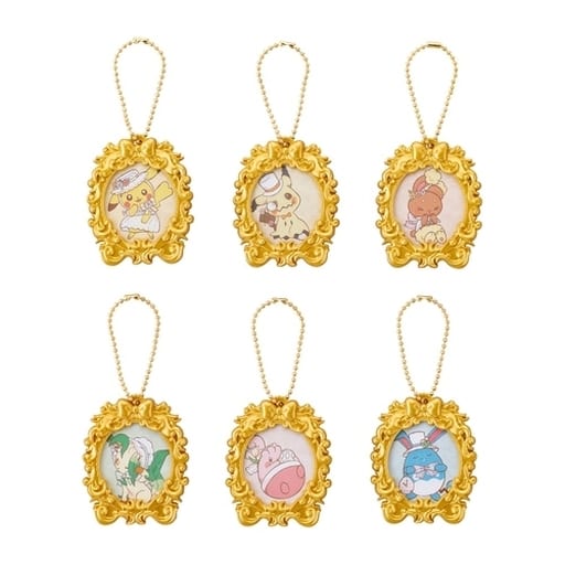 Mimikyu, etc. Pokemon 3Way Charm Collection Pokemon Photogenique Easter 2022 Pokemon Center Limited All 6 Types Set Charm [USED]