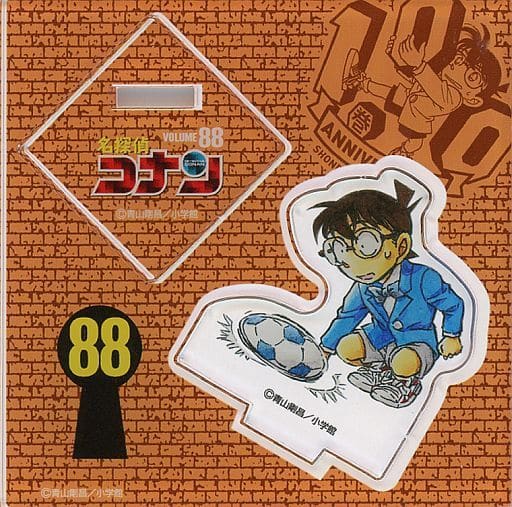 Conan Edogawa Comics Volume 88 Spine Detective Conan Acrylic Stand A 100th Volume Commemorative Cafe Exclusive Acrylic Stand [USED]