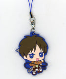 Ellen Yeager Attack on Titan Capsule Rubber Mascot Iza Dakkan Key Chain [USED]