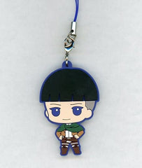 Marlo Freudenberg Attack on Titan Capsule Rubber Mascot Iza Dakkan Key Chain [USED]