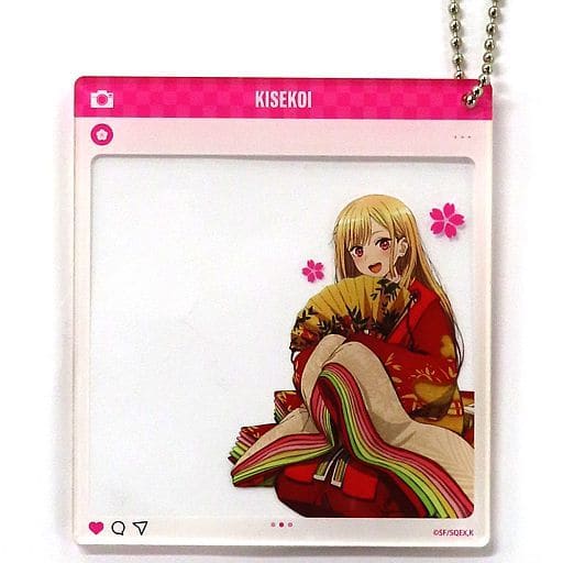 Marin Kitagawa Kimono My Dress-Up Darling Trading SNS Style Acrylic Key Chain Pop Up Shop in Marui Limited Key Chain [USED]