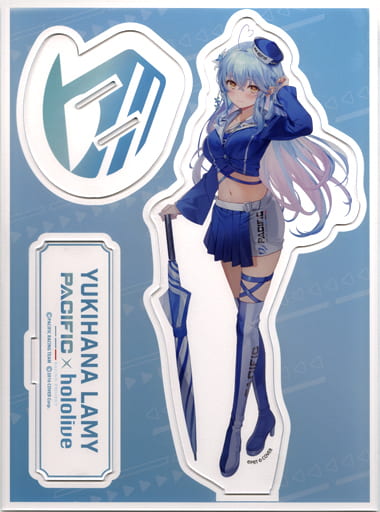 Yukihana Lamy Pacific Racing Team X Hololive Big Acrylic Stand 2022 Individual Sponsor Benefits Acrylic Stands [USED]