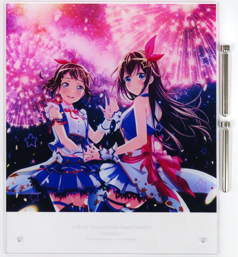 Kasumi Toyama Tokino Sora BanG Dream! Girls Band Party! X Hololive Collaboration Jacket Acrylic Panel Acrylic Stand [USED]