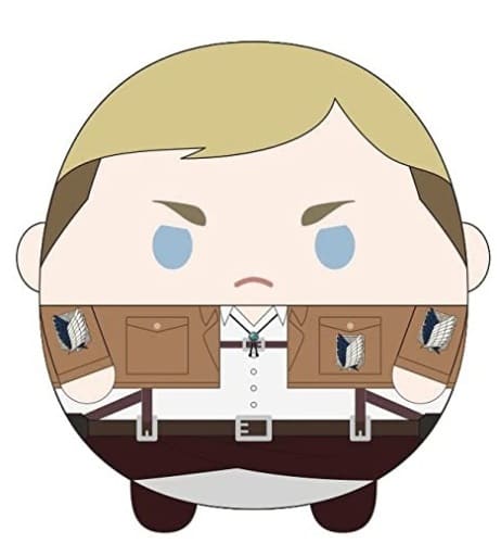 Erwin Smith Attack on Titan Fluffy Kororin 2 Key Chain [USED]
