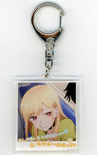 Marin Kitagawa Nandaka Ureshisou Dakedo? My Dress-Up Darling Instant Photo Style Acrylic Key Chain Group A Animejapan 2022 Aniplex+ Online Shopping Limited Key Chain [USED]