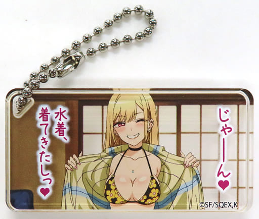 Marin Kitagawa H My Dress-Up Darling Scene Picture Acrylic Key Chain Animejapan 2022 Aniplex+ Online Shopping Limited Key Chain [USED]