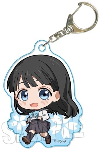 Komichi Akebi Winter Clothes Akebi's Sailor Uniform Tekutoko Acrylic Key Chain Key Ring [USED]