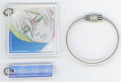 Mikasa Ackerman Attack on Titan The Final Season 2 Serial Acrylic Key Chain Collection Mappa 10th Anniversary Since2011 in animate Limited Key Chain [USED]