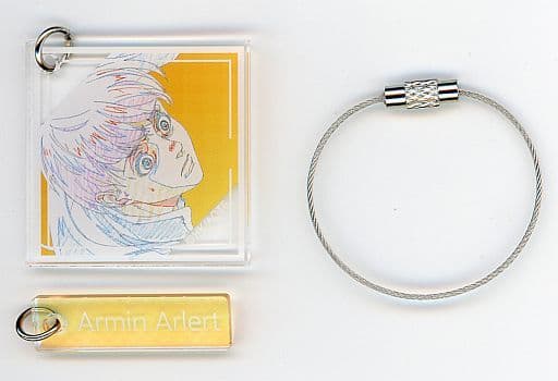 Armin Arlert Attack on Titan The Final Season 2 Serial Acrylic Key Chain Collection Mappa 10th Anniversary Since2011 in animate Limited Key Chain [USED]