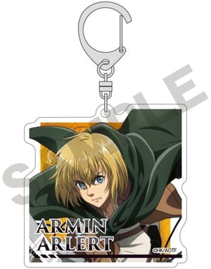 Armin Arlert Attack on Titan Trading Acrylic Key Chains Action Key Chain [USED]