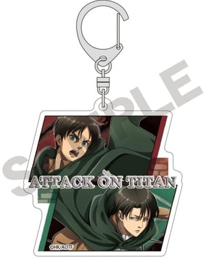 Ellen Levi Attack on Titan Trading Acrylic Keychains Action Key Chain [USED]