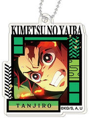 Tanjiro Kamado A Demon Slayer: Kimetsu no Yaiba Entertainment District Arc Decofla Acrylic Key Chain Key Chain [USED]