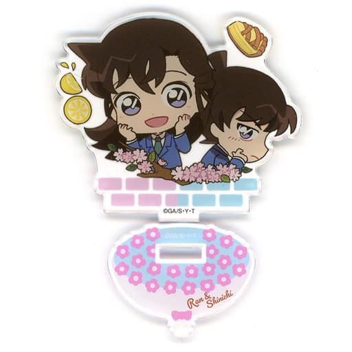 Mori Ran Shinichi Kudo Detective Conan Charatto Bouquet Trading Acrylic Stand Collection Acrylic Stand [USED]