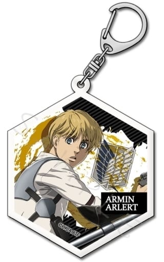 Armin Arlert Attack on Titan The Final Season Acrylic Key Chain Part 5 Key Chain [USED]