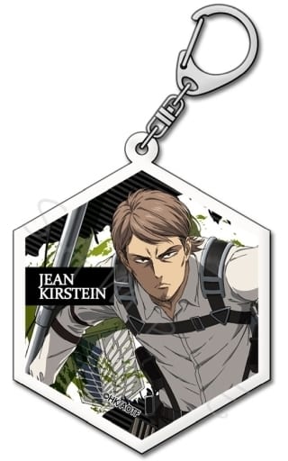Jean Kirstein Attack on Titan The Final Season Acrylic Key Chain Part 5 Key Chain [USED]