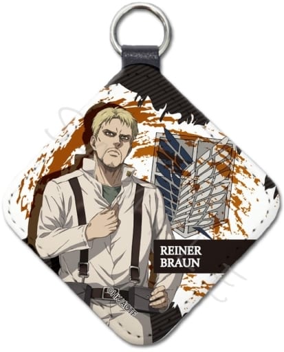 Reiner Braun Attack on Titan The Final Season Leather Charm Part 5 Charm [USED]
