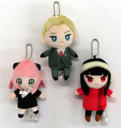 Anya Forger, etc. SPY x FAMILY Stuffed Mascot BC All 3 Types Set Mascot [USED]