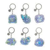 Piplup, etc. Pokemon Metal Keyring Collection Baby Blue Eyes Pokemon Center Limited All 6 Types Set Other-Goods [USED]