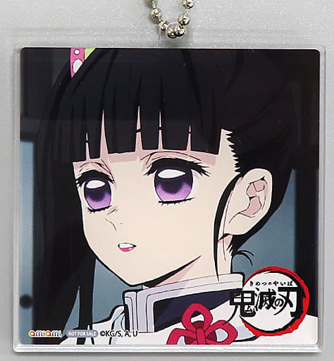 Kanao Tsuyuri Demon Slayer: Kimetsu no Yaiba G.E.M. Series Tenohira Kanao Chan Acrylic Key Chain amiami Limited Benefits Key Chain [USED]